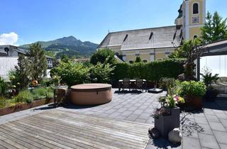 Penthouse kaufen in 6380 Sankt Johann in Tirol, Mittendrin: Penthouse + 156 m² Sonnenterrasse + 360m²Garten