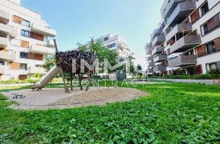 Wohnung mieten in Aspernstraße, 1220 Wien, Fitness, Sauna, Garten & Gemeinschaftsraum im Haus/ Moderne 2-Zimmer-Wohnung mit Balkon nahe U2 Aspernstraße