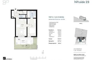 Wohnung kaufen in 1230 Wien, Pärchenhit! Helle 2-Zimmer-Wohnung mit kleinem Garten zu verkaufen!