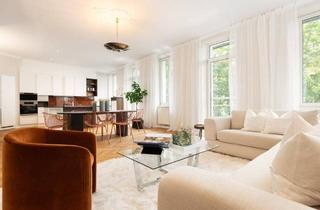 Wohnung kaufen in Dreyhausenstraße, 1140 Wien, ZEITLOSE ALTBAU-ELEGANZ MIT OFFENEM KAMIN, MASSGEFERTIGTEN EINBAUTEN UND BALKON INS GRÜNE