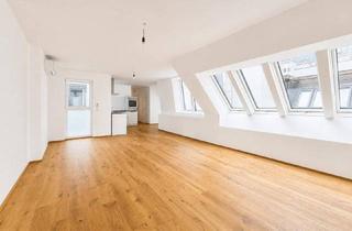 Wohnung kaufen in 1020 Wien, Moderne Dachgeschoßwohnung mit großzügigen Freiflächen