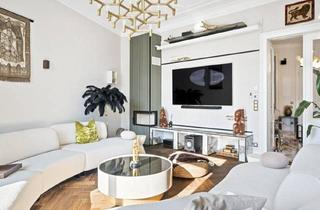 Wohnung kaufen in Linke Wienzeile, 1060 Wien, Altbau in Perfektion - Vollständig Saniertes Altbaujuwel am Naschmarkt | 167 m² Eleganz mit Parkblick