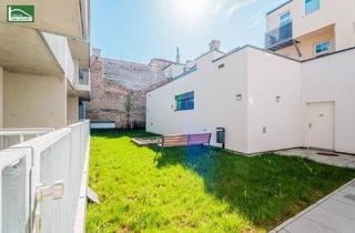 Gewerbeimmobilie kaufen in 1140 Wien, Erstbezugs-Büro oder Praxis mit großer Hof-Loggia, inkludierter Küche und top Ausstattung nahe Schönbrunn!