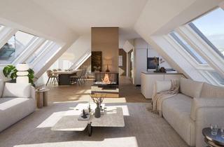 Wohnung kaufen in Schönburgstraße, 1040 Wien, Exklusive Duplexwohnung mit Dachterrasse und Panoramablick über Wien | Stiege 1 Top 36 + 37