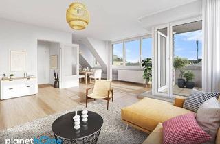 Maisonette kaufen in 1050 Wien, Wohnen über den Dächern Wiens: Großzügige Maisonette mit Dachterrasse und Weitblick