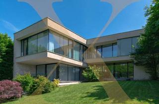 Haus kaufen in 4112 Eschelberg, Architektur trifft Privatsphäre – exklusives Privatdomizil mit Wellnessbereich, Salzwasserpool in einer grünen Garten-Oase!