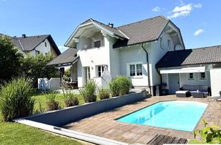 Einfamilienhaus kaufen in Amselweg, 4623 Gunskirchen, Familientraum mit Pool und Gartenparadies