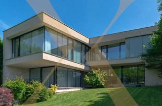 Haus kaufen in 4112 Eschelberg, Architektur Trifft Privatsphäre - Exklusives Privatdomizil mit Wellnessbereich, Salzwasserpool in einer Grünen Garten-Oase!