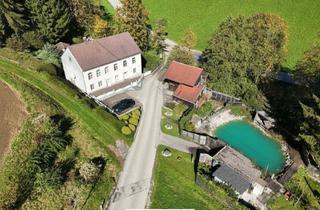 Haus kaufen in 4552 Wartberg an der Krems, ALLEINLAGE-Traum neben Bach samt Teich/Biotop