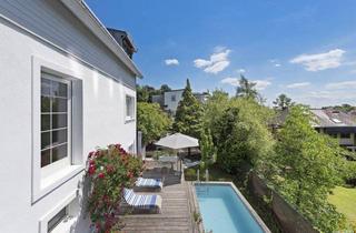 Villen zu kaufen in Schatzlsteig, 1190 Wien, Obersievering: Idyllisch gelegenes Einfamilienhaus mit Pool in erhöhter Aussichtslage
