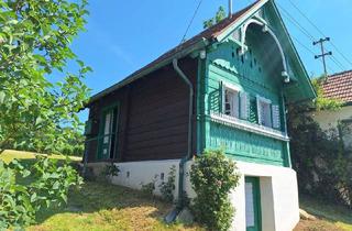 Haus kaufen in 7474 Deutsch-Schützen, Idyllisches Holzkellerstöckl mit Weingarten