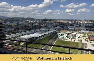 Wohnung mieten in Schloßberg, 8020 Graz, Wohnen im 19 Stock mit Schlossbergblick - Graz Reininghaus - Raumhöhe 3,10 m - Hauseigener Spa Bereich