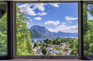Villen zu kaufen in 4810 Gmunden, Hidden Gem, Endless Views - Gmunden am Traunsee: Altbestand mit spektakulärem, unverbaubaren See - und Schloss-Blick sowie umfangreichen Erweiterungspotential