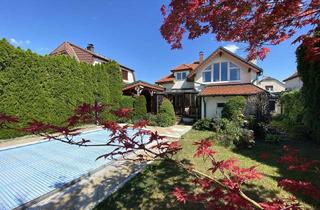 Einfamilienhaus kaufen in 2514 Traiskirchen, Sehr charmantes Einfamilienhaus mit traumhaftem Pool, Wintergarten, großem Carport und Garten mit einigen Extras