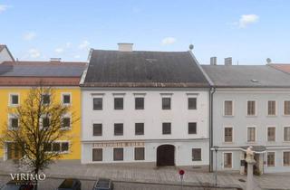 Mehrfamilienhaus kaufen in 4680 Haag am Hausruck, Seltene Investmentchance am Marktplatz von Haag am Hausruck! Mehrfamilienhaus mit 4 Wohnungen & Gewerbefläche – das perfekte Investment