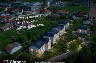 Wohnung kaufen in 8141 Unterpremstätten, Großer Wohnbereich + 3-Schlafzimmer + Büro + Eigengarten + Tiefgarage! Neubau-Doppelhaushälften in GU-Süd!