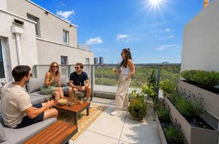Wohnung kaufen in 1030 Wien, ☀️ NEUBAU 2024 | Helle 3-Zimmer-Terrassenwohnung - Wohnküche - ca. 93 m² gew. NFL - Garage (im Haus)-Abstellraum - FREIER MIETZINS