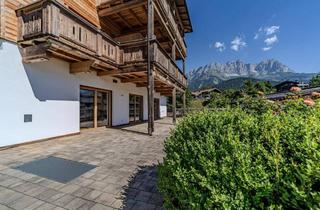 Maisonette kaufen in 6353 Going am Wilden Kaiser, Garten/Maisonettewohnung mit imposanten Kaiserblick in Toplage