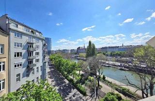 Wohnung mieten in Schottenring, 1020 Wien, Obere Donaustrasse | Exklusive 4-Zimmer-Altbauwohnung Nähe Schottenring, Karmelitermarkt U. Donaukanal