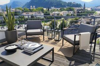Wohnung mieten in 5020 Salzburg, Urbaner Altstadt-Wohntraum mit 360° Panorama-Blick