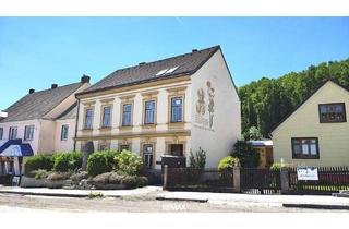 Einfamilienhaus kaufen in 3822 Karlstein an der Thaya, Haus mit Lagerhalle & Garten 2 Geschosse + Dachausbaupotenzial