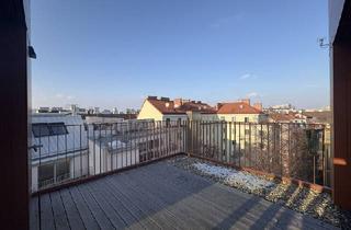 Maisonette kaufen in Apostelgasse, 1030 Wien, Apostelhof | 3 Zimmer | Dachgeschoss-Maisonette | Nord- & Südterrasse | Balkon
