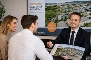Wohnung kaufen in Zielgerade, 7000 Eisenstadt, ZIELGERADE Eisenstadt Tür 84 - Anlegerwohnung mit Vertriebsservice, nur EUR 189.000 netto