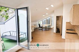 Büro zu mieten in 5020 Salzburg, Bürofläche im Dachgeschoss mit 2 Terrassen