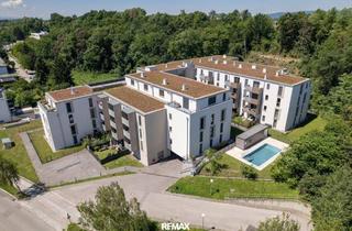 Wohnung kaufen in 3100 Sankt Pölten, Exklusive 4-Zimmer-Neubauwohnung mit Pool, Panorama-Dachterrasse & Blick über St. Pölten