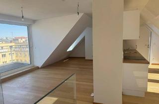 Maisonette mieten in 1190 Wien, Stilvollen 2-Zimmer-Maisonettewohnung mit Terrasse und Panoramafenster