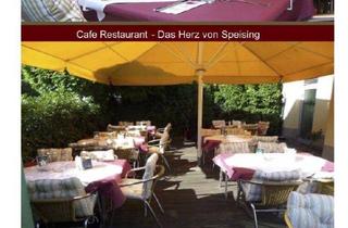 Gewerbeimmobilie kaufen in Speisinger Straße, 1130 Wien, Gastgarten – Café-Restaurant – Küche – Lieferung – Parkplatz – nähe Spitäler