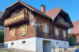 Haus kaufen in 8605 Kapfenberg, EINZIGARTIGE GELEGENHEIT IN KAPFENBERG SAN.BED. HOLZBLOCKHAUS MIT SCHÖNEM GRUND UND FERNBLICK UM € 175.000,--