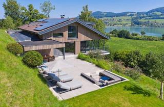 Villen zu kaufen in 4894 Oberhofen am Irrsee, Seelagen-Idylle mit Flair!Exklusive Villa mit Seepanorama am schönen Irrsee