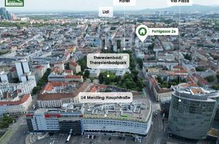 Wohnung mieten in Pohlgasse 26, 1120 Wien, Neuwertige 1-Zimmer-Wohnung mit Balkon und Einbauküche - ab Oktober beziehbar!