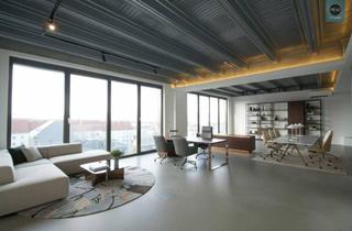 Gewerbeimmobilie kaufen in 1100 Wien, The View! Penthouse Loft mit Dachterrasse samt Wien-Panorama-Blick in der Brotfabrik Wien!
