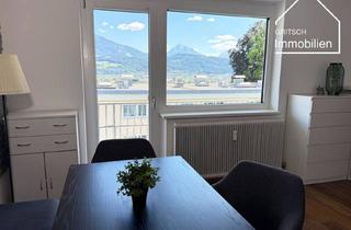 Wohnung mieten in Schusterbergweg, 6020 Innsbruck, Kompakte Garconnière mit Überdachtem Balkon, Ausblick und Parkplatz in Innsbruck-Arzl