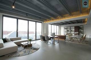 Gewerbeimmobilie kaufen in 1100 Wien, The View! Penthouse Loft mit Dachterrasse samt Wien-Panorama-Blick in der Brotfabrik Wien!