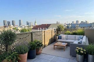 Wohnung kaufen in 1030 Wien, Provisionsfreier Neubau-Erstbezug – Exklusive Dachgeschoßwohnung mit außergewöhnlichen Terrassenflächen
