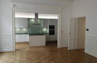 Wohnung mieten in 1040 Wien, REPRÄSENTATIVE ALTBAUETAGE MIT KLEINEM BALKON