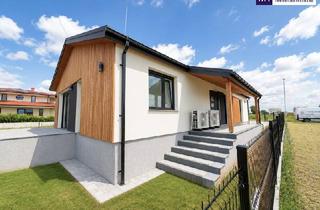 Haus kaufen in Kurtacker, 7503 Großpetersdorf, SONNENUNTERGÄNGE INKLUSIVE – EXKLUSIVER DESIGN-BUNGALOW MIT 5 ZIMMERN, PHOTOVOLTAIK & 750 M² GRUND!
