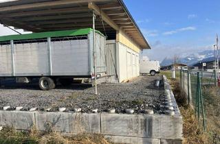 Büro zu mieten in 6232 Münster, Ideal für Neustart Gewerbe/Handwerksbetrieb, ca 460m² bis 700m² - teilweise überdachte Freifläche samt 2 Doppelcontainer mit bester Autobahnanbindung!