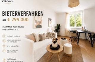 Wohnung kaufen in 1190 Wien, 57 m² | 2 Zimmer | Freier Mietzins | ab € 299.000