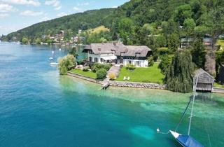 Haus kaufen in 4852 Weyregg am Attersee, Der Beginn eines Sommermärchens!Seeresidenz auf eigener Halbinsel am Ostufer des Attersees