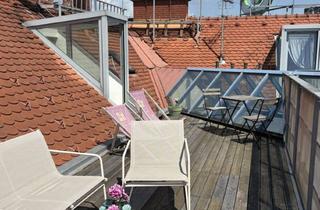Wohnung mieten in Pestalozzistraße, 8010 Graz, Charmante Dachgeschosswohnung mit Galerie und Dachterrasse im Herzen von Graz