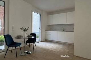 Wohnung mieten in 1120 Wien, Schallerhof - Erstbezug - Zweizimmerwohnung mit Terrasse und separatem Office Bereich mit eigenem Eingang!