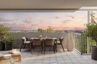 Wohnung kaufen in Donau, 1220 Wien, Funktionale 1-Zimmer Wohnung mit Balkon im 6.Stock - Erstbezug (Top 2/66)