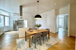 Wohnung mieten in Rochusmarkt, 1030 Wien, ERSTBEZUG NACH GENERALSANIERUNG! Wunderschöne 4-Zimmer Altbauwohnung mit Kamin & Balkon nahe Wien Mitte/1030!