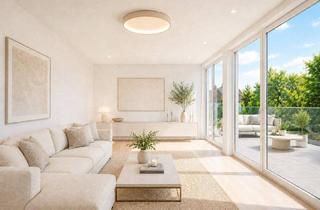Wohnung kaufen in 1210 Wien, Exklusive 3-Zimmer-Dachgeschosswohnung mit großzügiger Terrasse ca. 32 m² direkt am Trillerpark
