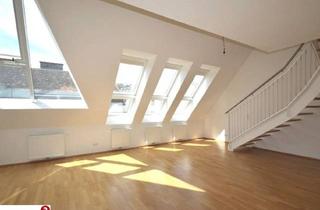 Wohnung mieten in Stumpergasse, 1060 Wien, Dachgeschosswohnung auf 2 Etagen mit Großer Südseitiger Terrasse in der Stumpergasse!