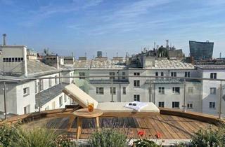 Wohnung kaufen in Messe Wien & Donau, 1020 Wien, Über den Dächern Wiens: ihr Masterpiece auf 222 m² + 116 m² Gestaltungsfreiheit